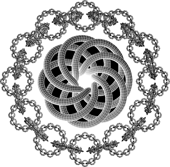 [Collana di Antoine con Nodo Toroidale, di Mario Corsolini]